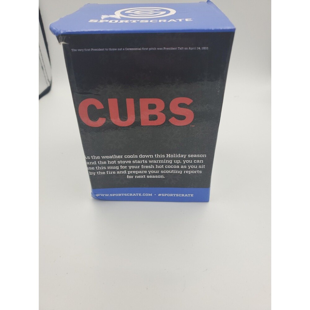 SportsCrate Chicago Cubs MLB Baseball Coffee Cocoa Tea Mug Brand New Cup Blue - Picture 8 of 10